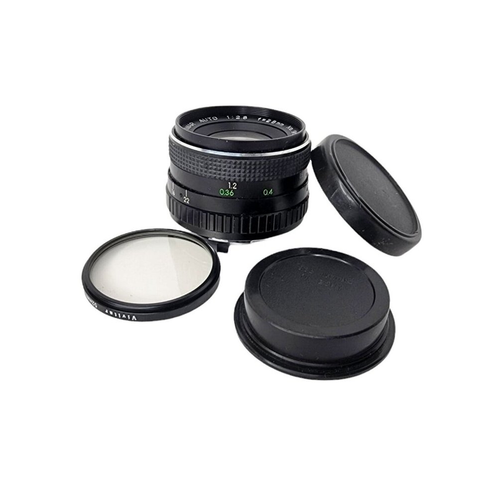 Albinar  1:2.8 f=28mm 52mm No. 902032 Lens with UV Filter-Untested